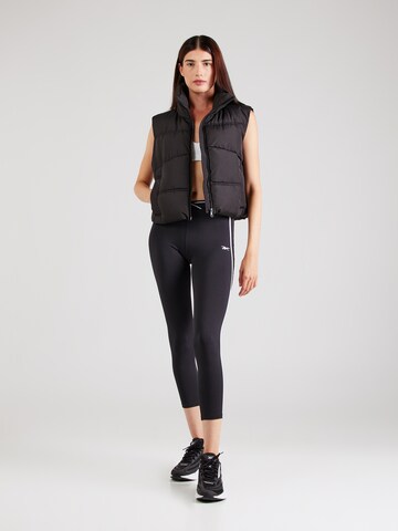 Reebok Skinny Workout Pants in Black