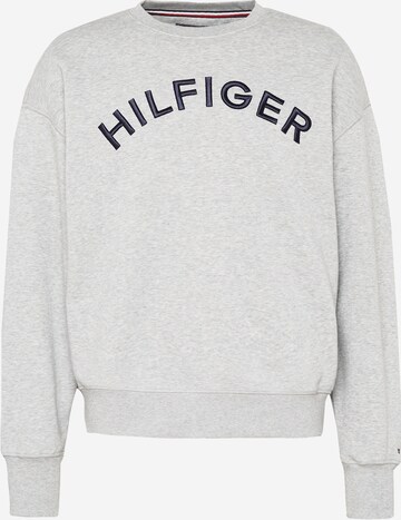 Felpa di TOMMY HILFIGER in grigio: frontale