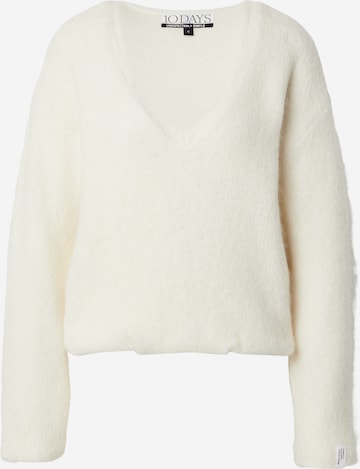 10Days Пуловер в бежово: отпред