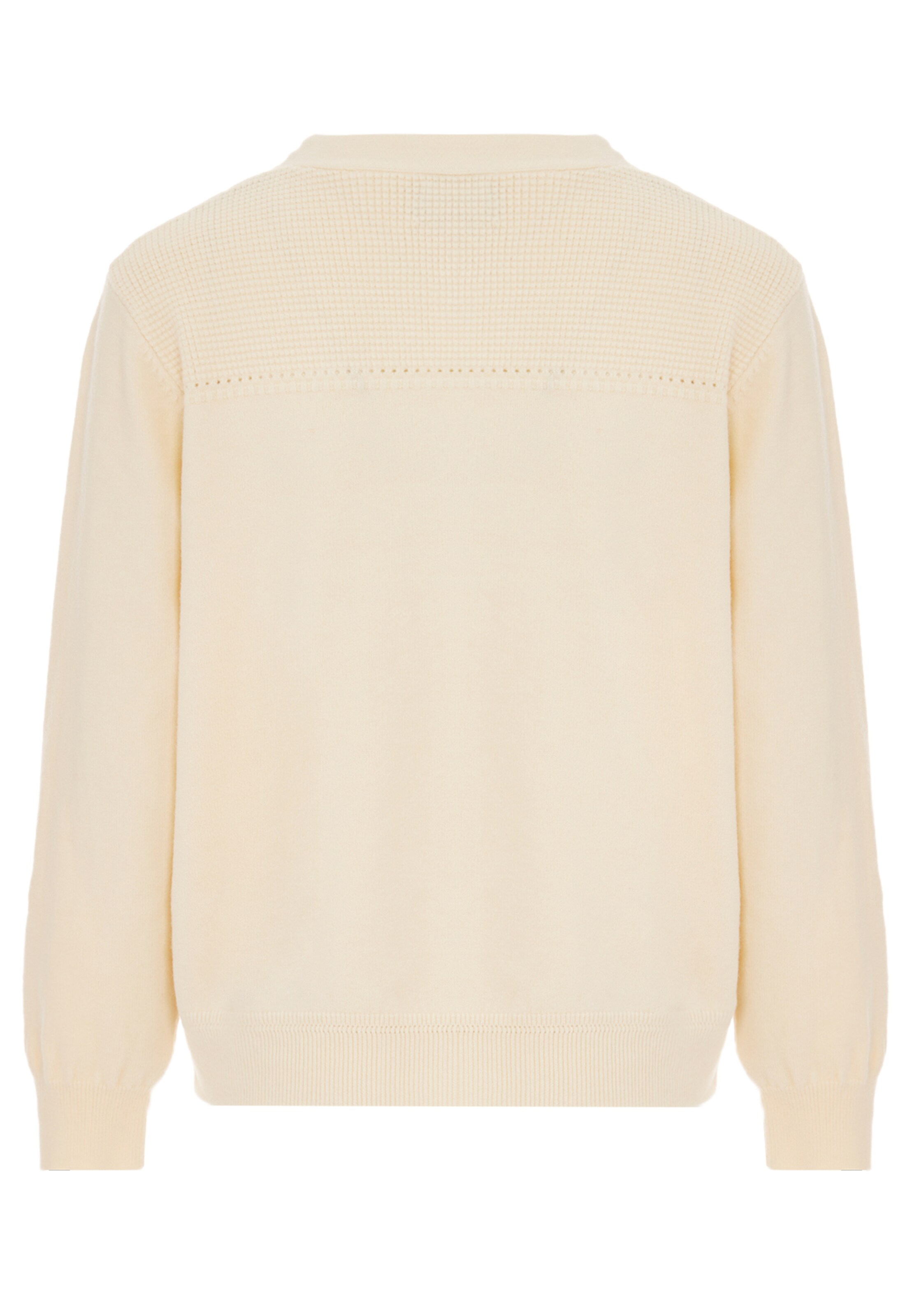 YASANNA Gebreid vest in Wit