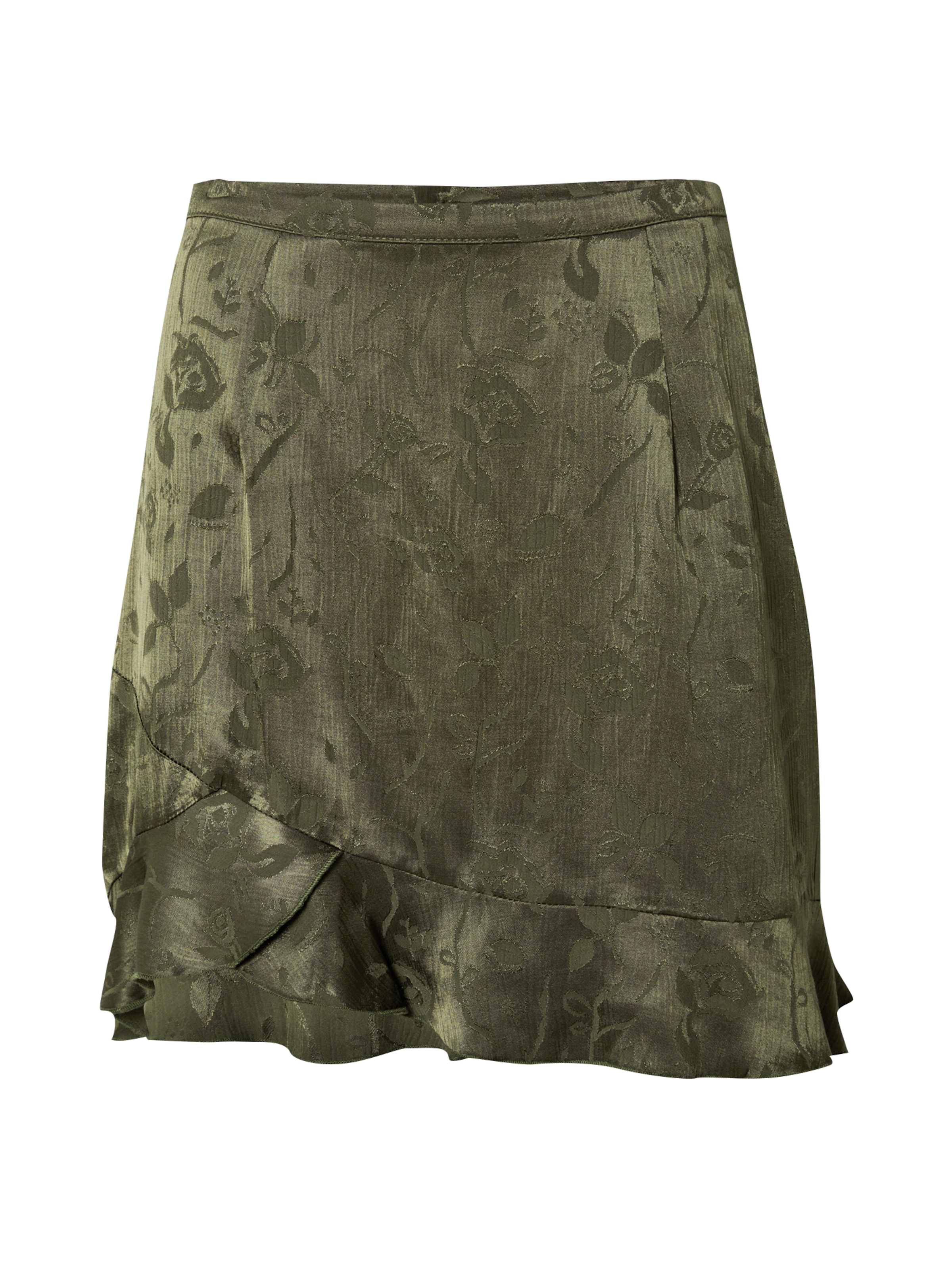 A LOT LESS Rock 'Blanca' in Grün: Vorderseite