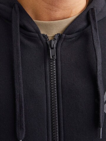 JACK & JONES Sweat jacket in Black
