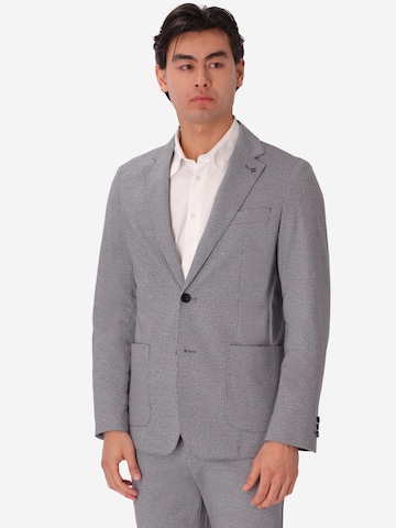 Distretto12 Regular fit Business-colbert 'Prezzemolo' in Blauw: voorkant