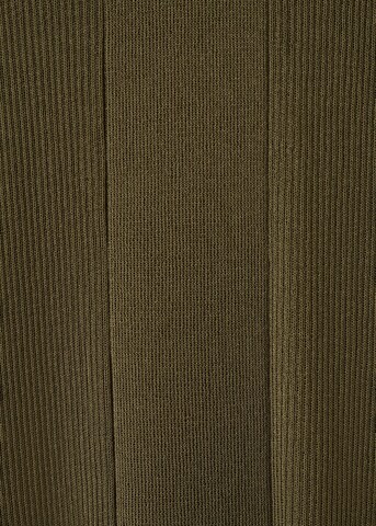 MANGO Knitted dress 'Casandra' in Green