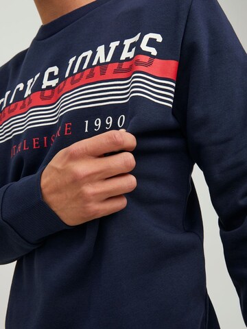 JACK & JONES Mikina 'Iron' - Modrá