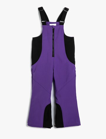 Koton Regular Weatherproof pants in Purple: front