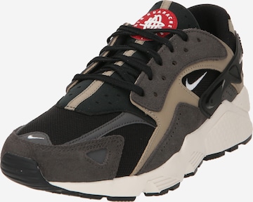 Nike Sportswear Низкие кроссовки 'AIR HUARACHE' в Черный: спереди