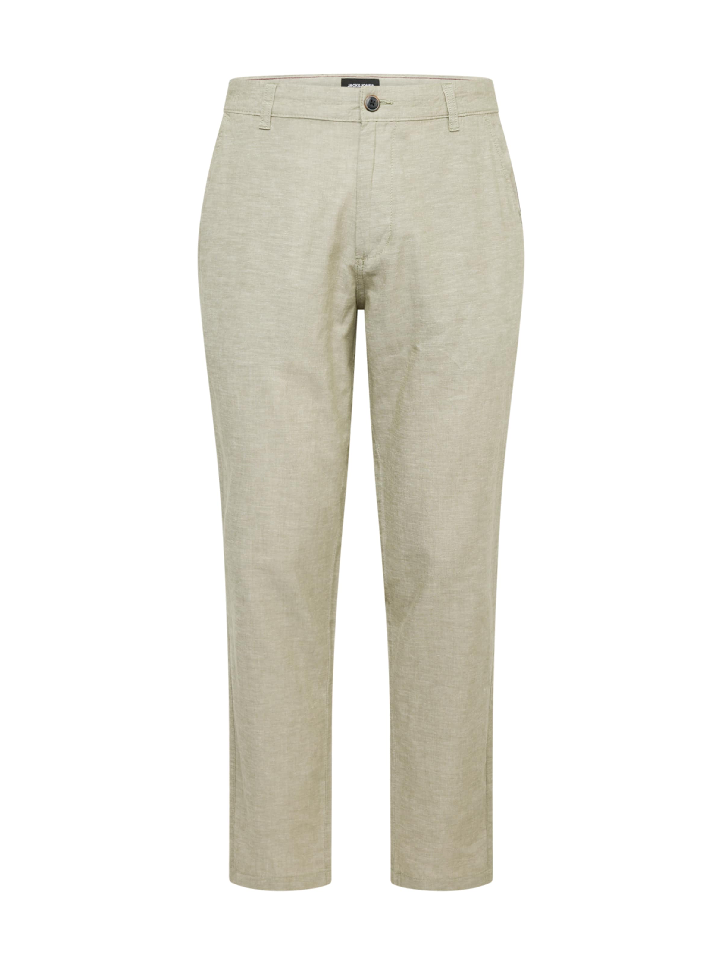 JACK & JONES Брюки-чинос 'HACE PALMA' в Зеленый: спереди