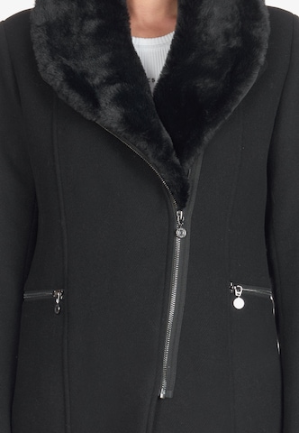 Manteau d’hiver 'Philine' Le Temps Des Cerises en noir