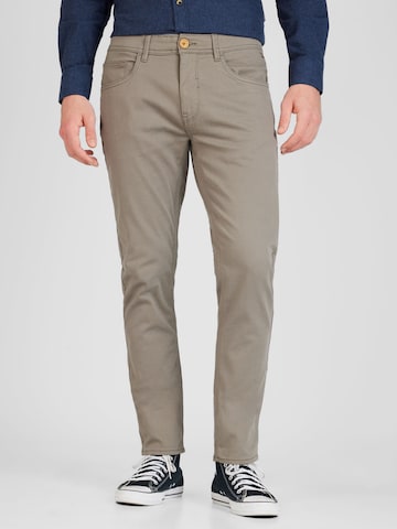 Regular Pantalon chino BLEND en gris : devant