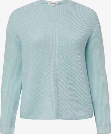 Pull-over s.Oliver en bleu : devant