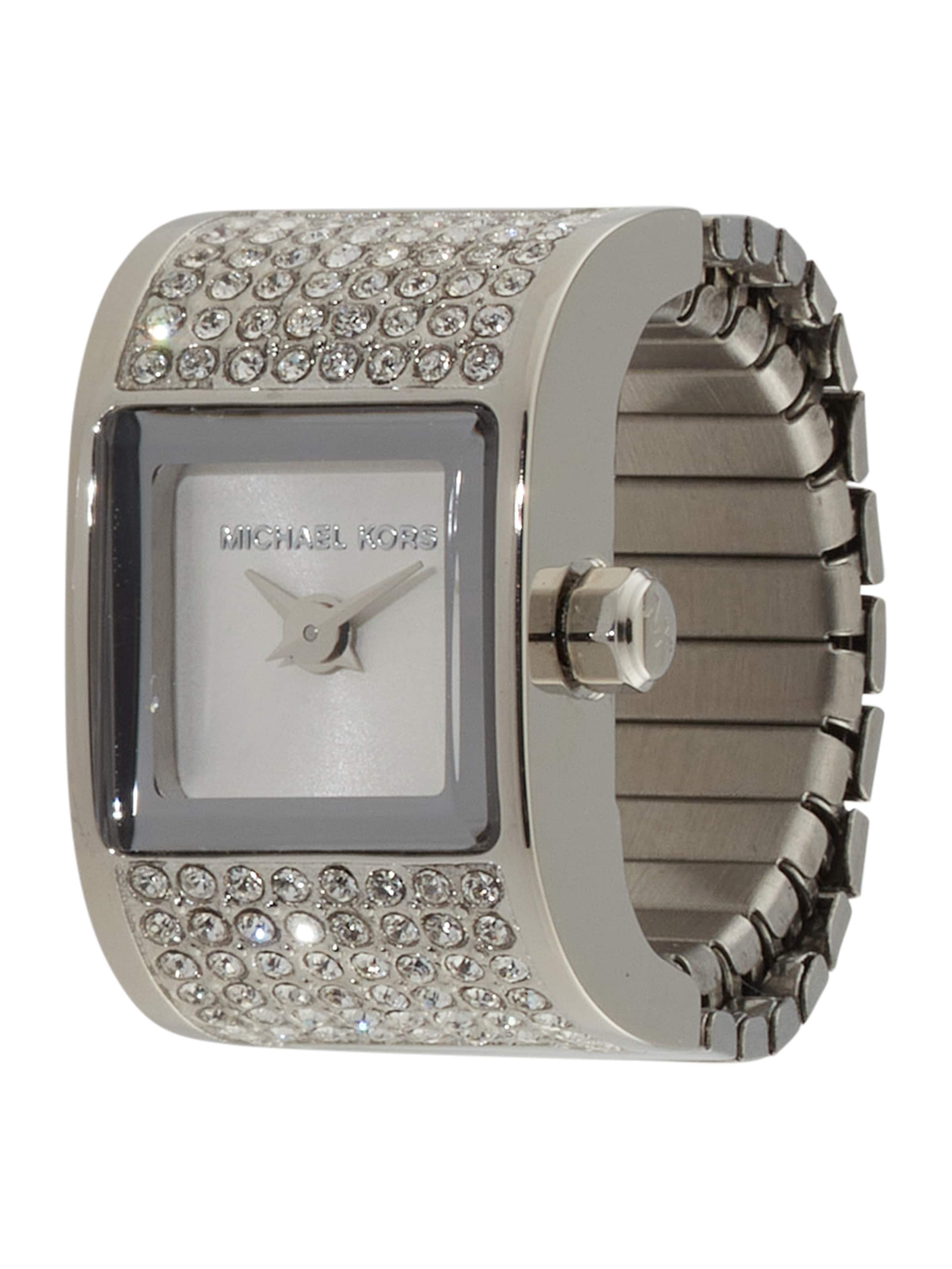 Bague 'DARRINGTON' MICHAEL Michael Kors en argent : devant