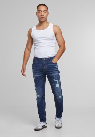 2Y Premium Slim fit Jeans 'Emilio' in Blue