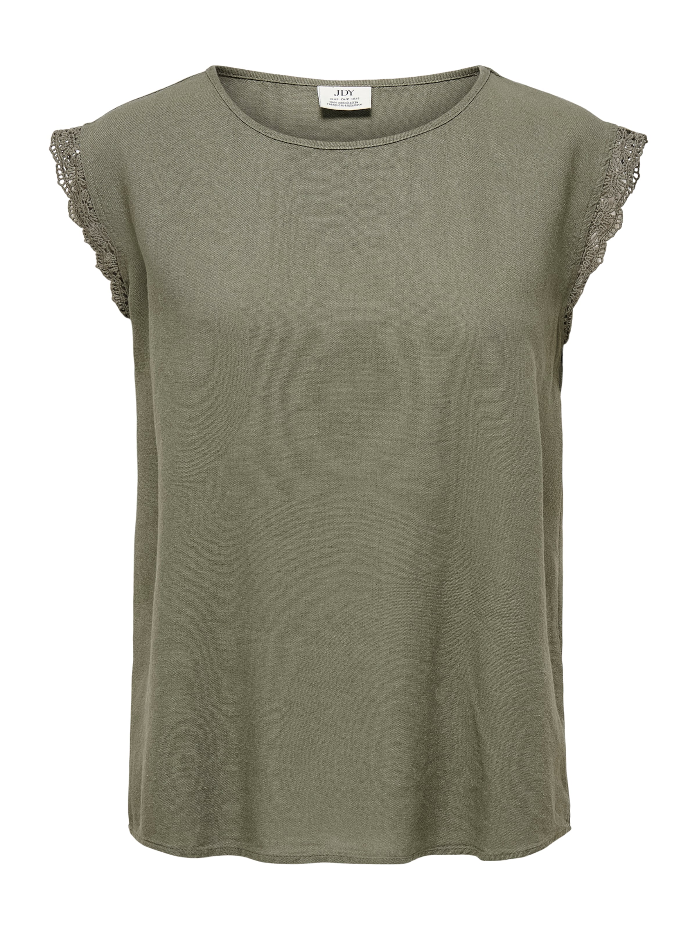 JDY Тениска 'JDYSAY' в зелено: отпред