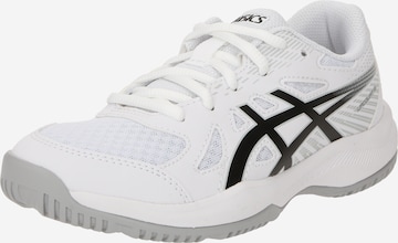 ASICS Sportschoen 'Upcourt 6 Gs' in Wit: voorkant