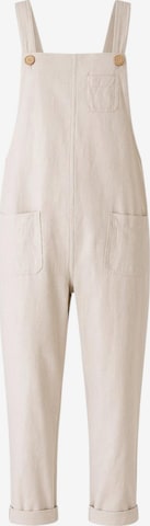 WENOR Loosefit Latzhose 'Roa' in Beige: Vorderseite