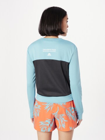 THE NORTH FACE Athletic Sweatshirt in Blue