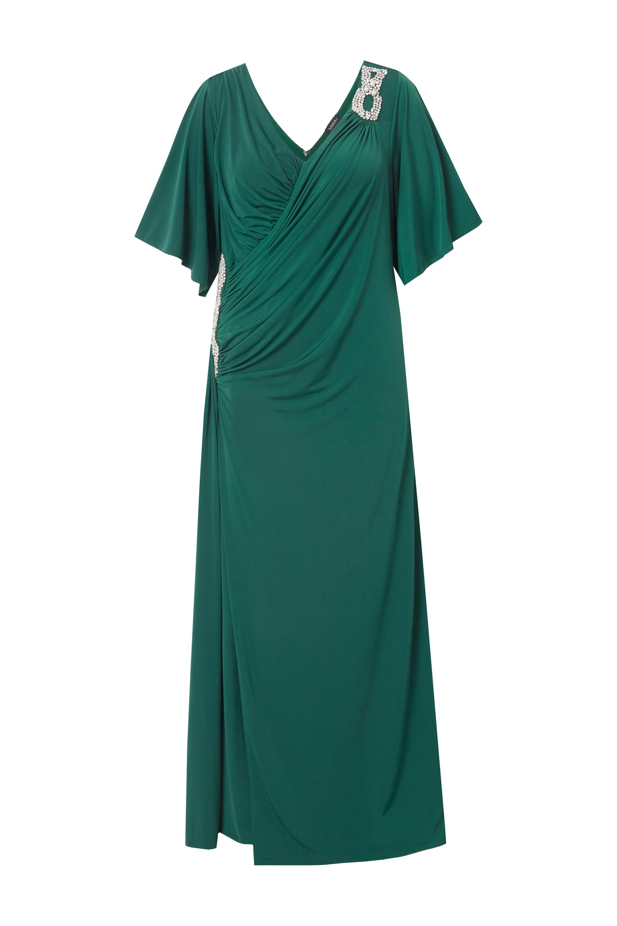 Ulla Popken Kleid in Grün: Vorderseite