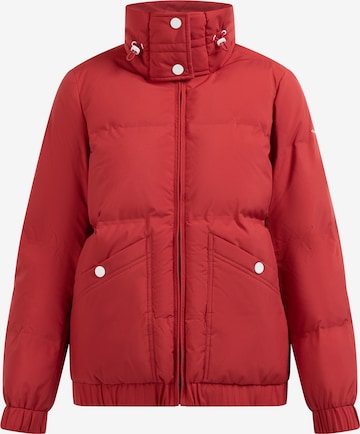 Geacă de iarnă de la DreiMaster Maritim pe roșu: față