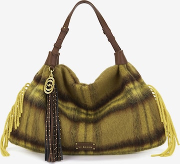 La Carrie Shoulder bag in Yellow: front