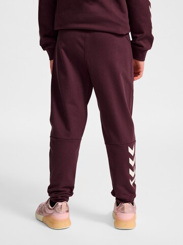 Hummel Tapered Sportsbukser i rød