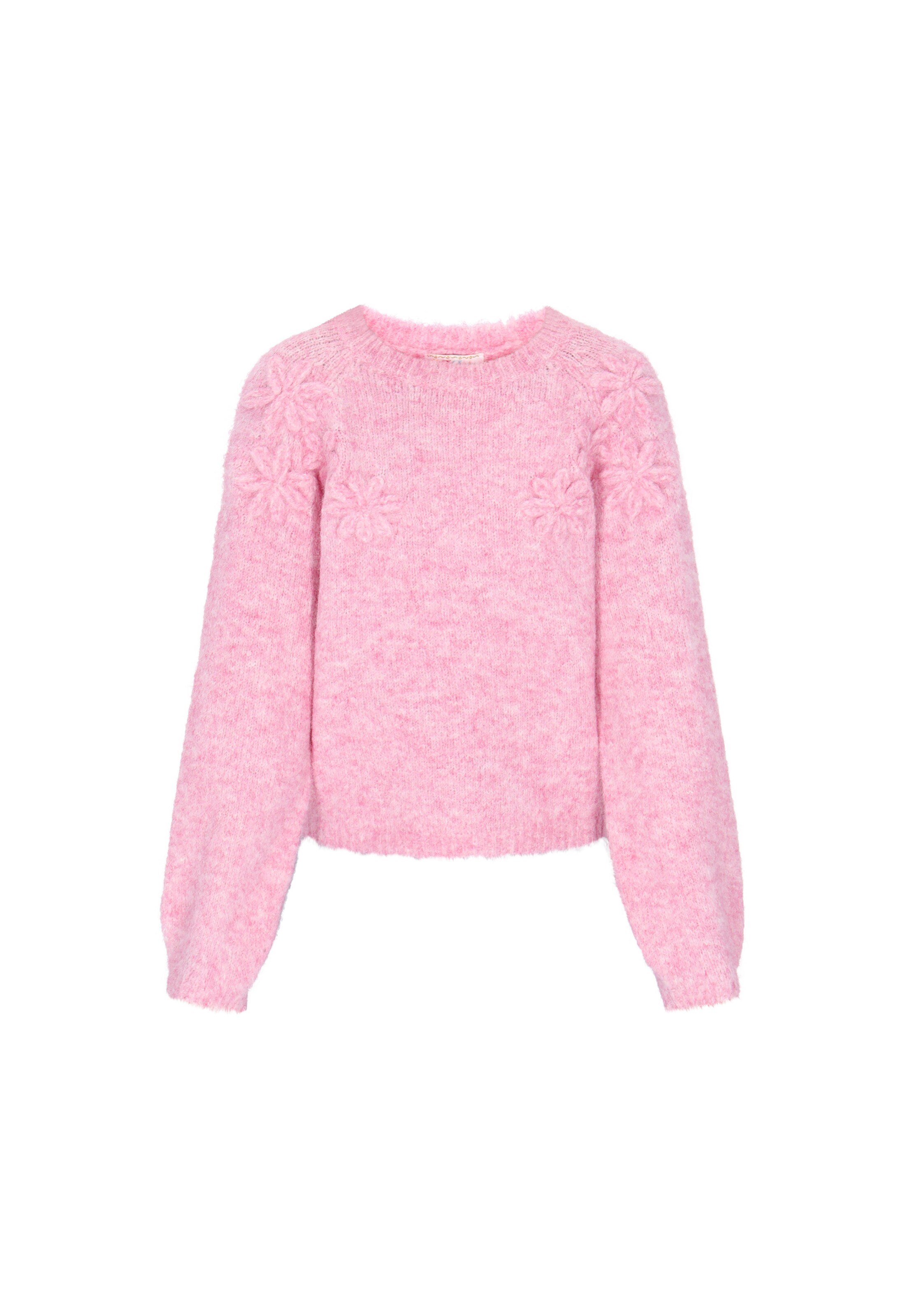 IZIA Pulover 'Fashion Look' | roza barva: sprednja stran