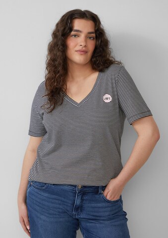 T-shirt s.Oliver en noir : devant