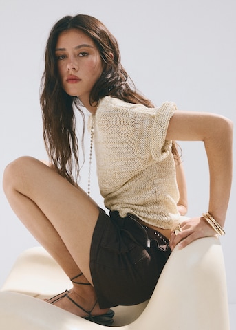 MANGO Skirt 'POP' in Brown