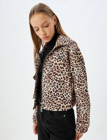 Koton Between-Season Jacket in Beige