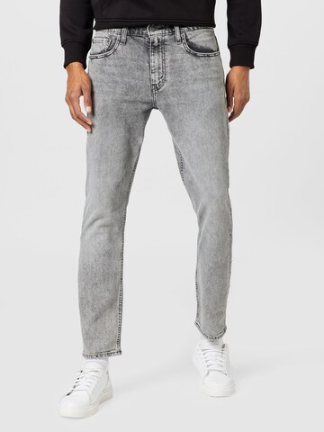 LEVI'S ® Tapered Jeans '502 Taper Hi Ball' in Grey: front