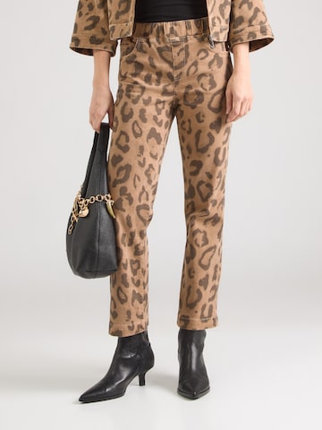 monari Regular Дънки в кафяво: отпред