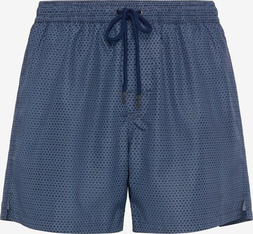 Shorts de bain Boggi Milano en bleu : devant