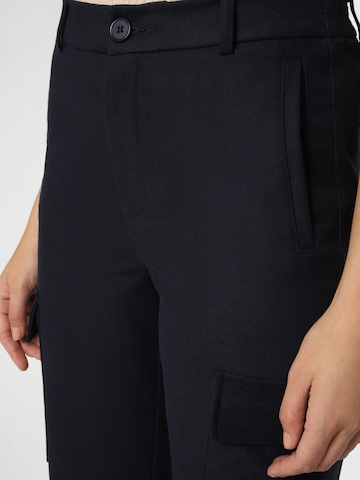 Marie Lund Tapered Cargobroek in Blauw