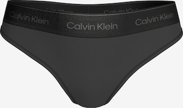 Calvin Klein Underwear String in Schwarz: Vorderseite