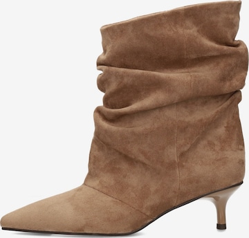 Bottines POSH by Poelman en beige : devant