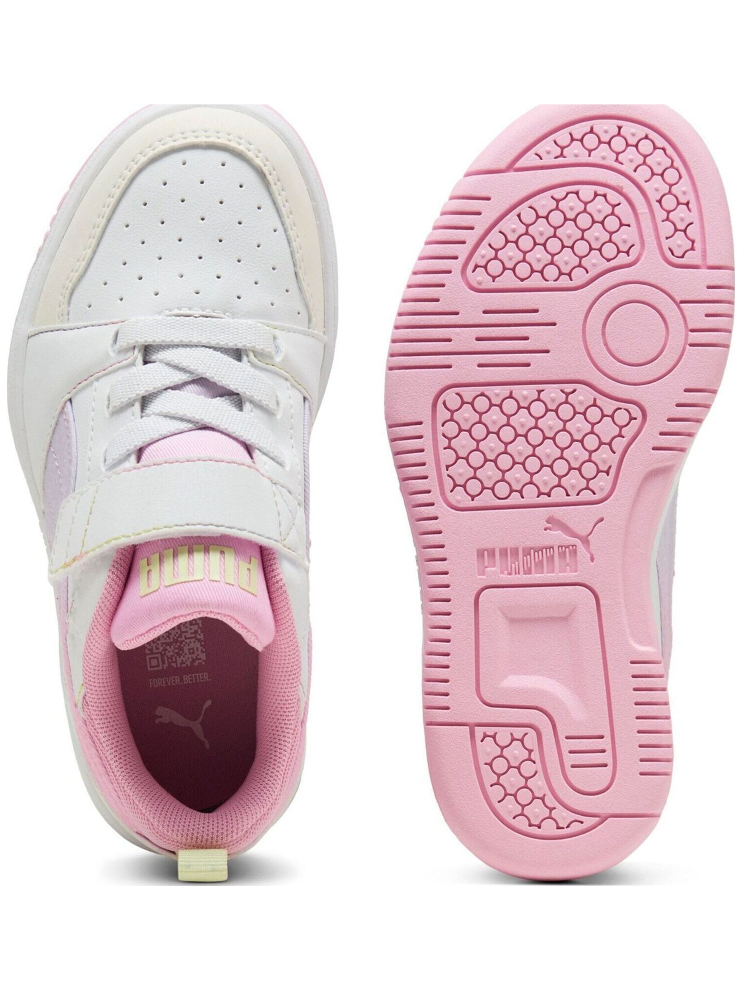 PUMA - Calzado deportivo 'Puma Rebound V6 Lo Come On Ac Ps W' en blanco