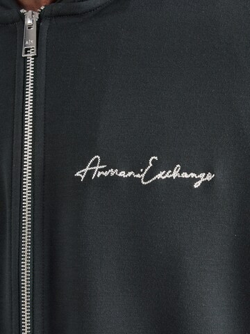 ARMANI EXCHANGE Кофта на молнии в Синий