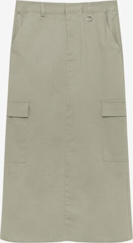 Pull&Bear Skirt in Green: front