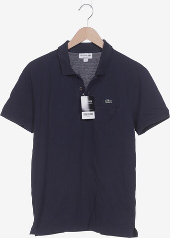 LACOSTE Shirt in M-L in Blue: front
