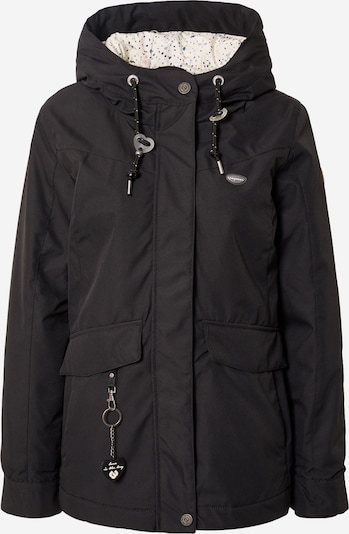 Ragwear Between-Season Jacket 'JAZMIN' in Black, Item view