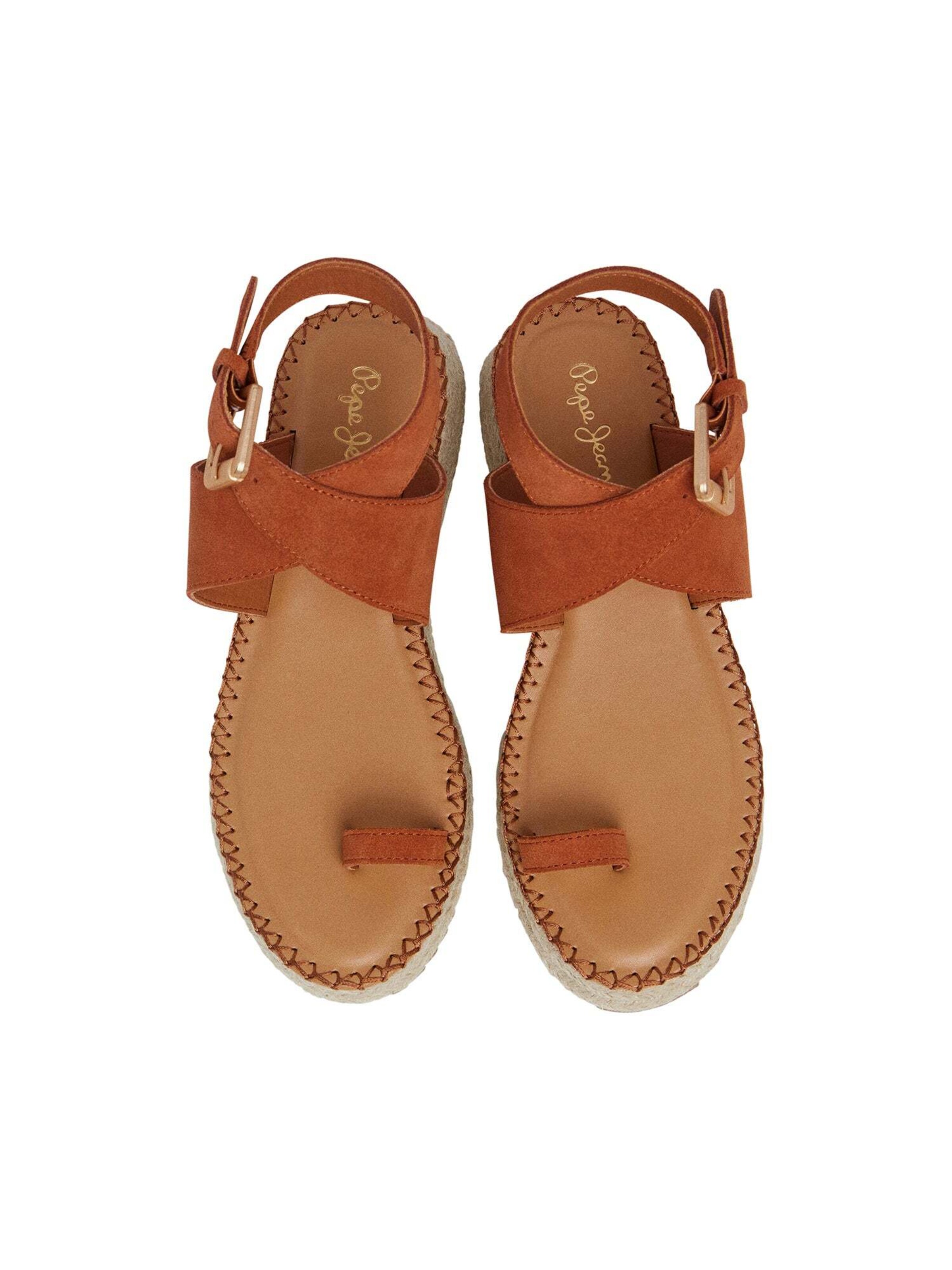 Pepe Jeans Sandaal ' KATE SOFT ' in Bruin