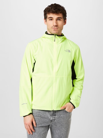 THE NORTH FACE Athletic Jacket in Yellow: front