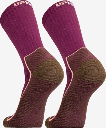 UphillSport Athletic Socks 'SAANA' in Purple