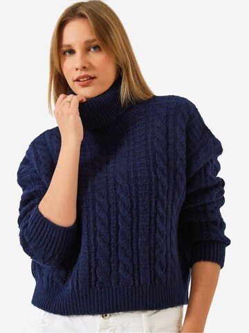Pullover di Bianco Lucci in blu
