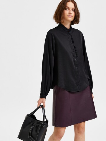 SELECTED FEMME Blouse 'Marit' in Black