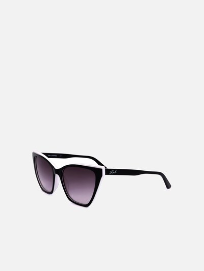 Karl Lagerfeld Sunglasses in 54 in Black, Item view