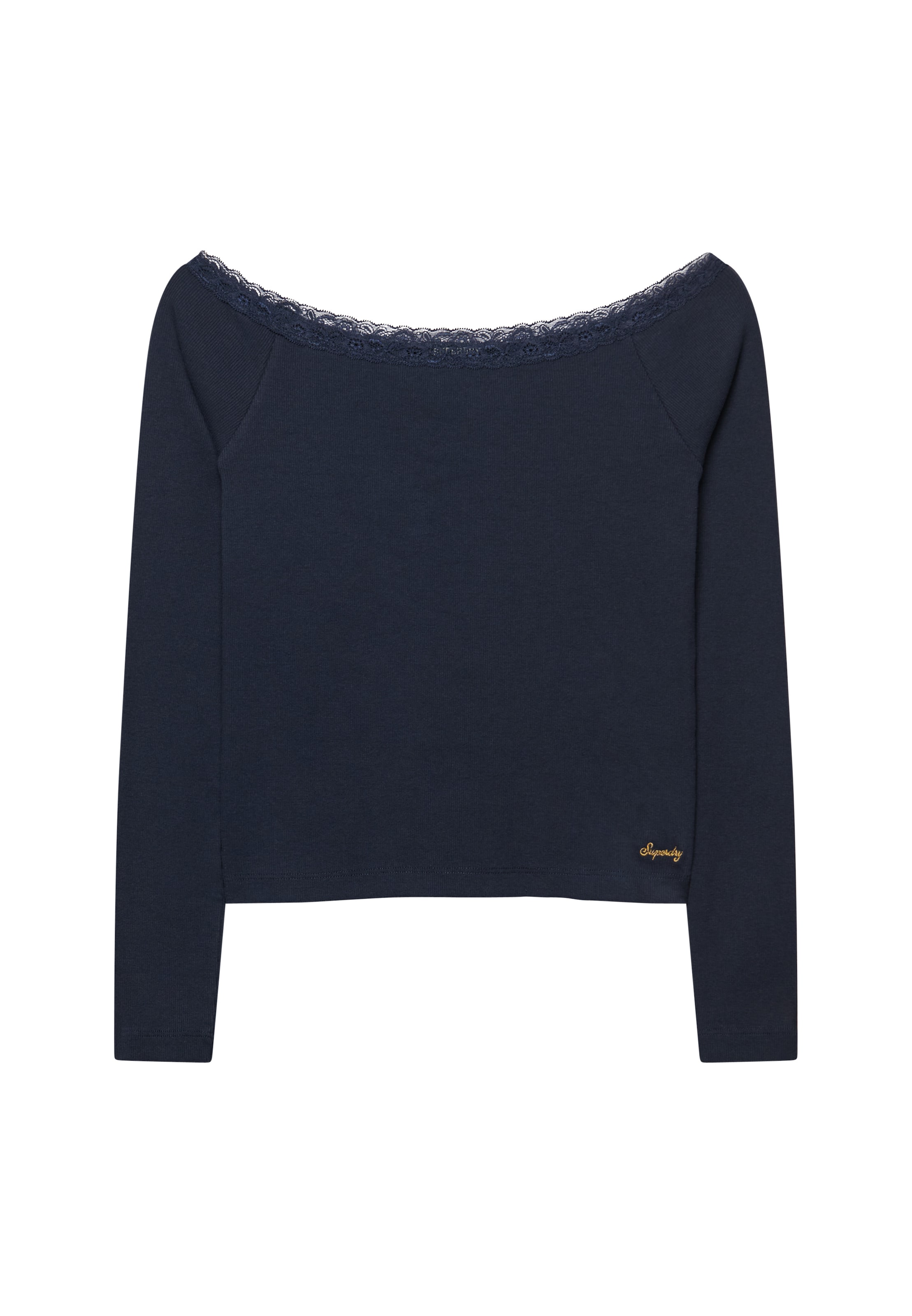 Superdry & Co Shirt 'Athletic Essentials' in Blauw: voorkant