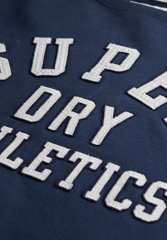 Superdry Sweatshirt 'Athletic Essentials' in Blauw