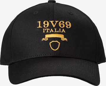 19V69 ITALIA Cap 'Mio' in Black: front