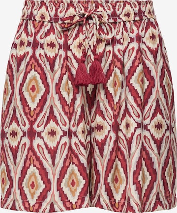 ONLY Loosefit Broek 'ONLMikasi' in Rood: voorkant